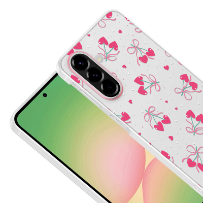 Galaxy A57 Kılıf Kamera Korumalı Desenli Zore Klip Kapak - 11