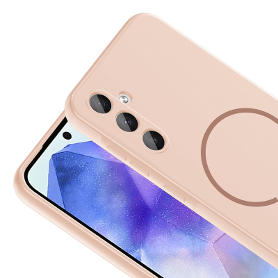 Galaxy A57 Kılıf M-safe Şarj Özellikli Zore Meta Kapak - 8