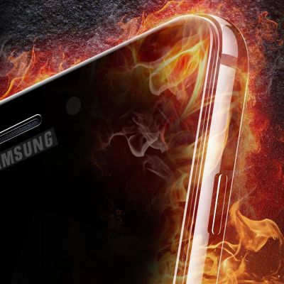 Galaxy A6 2018 Zore Kenarları Kırılmaya Dayanıklı Cam Ekran Koruyucu - 5
