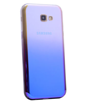 Galaxy A7 2017 Kılıf Zore Renkli Transparan - 1