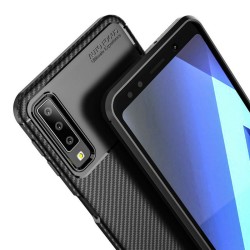 Galaxy A7 2018 Kılıf Zore Negro Silikon Kapak - 6