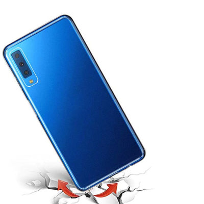 Galaxy A7 2018 Kılıf Zore Ultra İnce Silikon Kapak 0.2 mm - 3