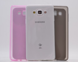 Galaxy A7 Kılıf Zore Ultra İnce Silikon Kapak 0.2 mm - 5