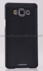 Galaxy A7 Kılıf Zore Metal Motomo Kapak - 4