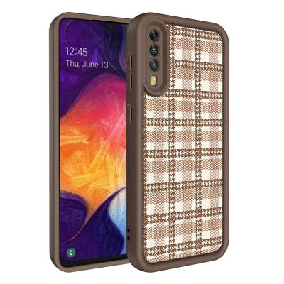 Galaxy A70 Case Camera Protected Printed Back Surface Zore Klas Cover - 1