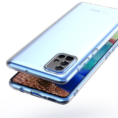 Galaxy A71 Case Zore Kamera Korumalı Süper Silikon Cover - 3