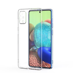 Galaxy A71 Case Zore Kamera Korumalı Süper Silikon Cover - 6