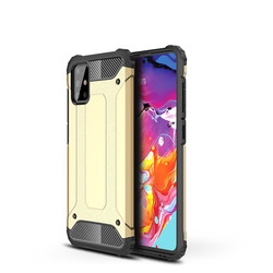 Galaxy A71 Case Zore Crash Silicon Cover - 12