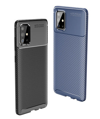 Galaxy A71 Case Zore Negro Silicon Cover - 2