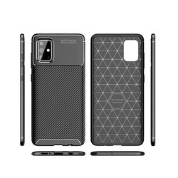 Galaxy A71 Case Zore Negro Silicon Cover - 9