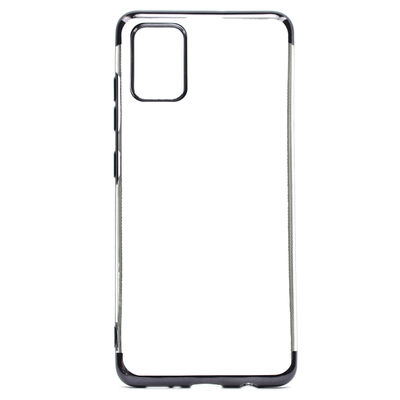 Galaxy A71 Case Zore Dört Köşeli Lazer Silicon Cover - 6