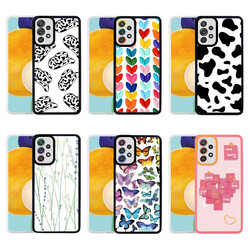 Galaxy A72 Case Zore M-Fit Patterned Cover - 2