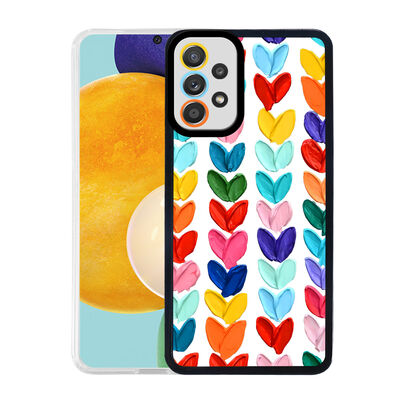 Galaxy A72 Case Zore M-Fit Patterned Cover - 8