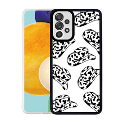 Galaxy A72 Case Zore M-Fit Patterned Cover - 7