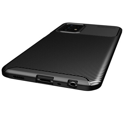 Galaxy A72 Case Zore Negro Silicon Cover - 3