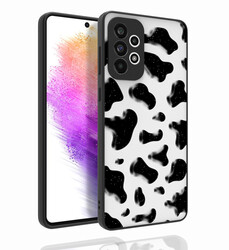 Galaxy A73 Case Patterned Camera Protected Glossy Zore Nora Cover - 4