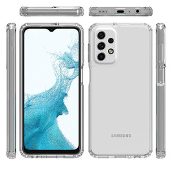 Galaxy A73 Case Zore 2mm Anti Shock Silicone - 6