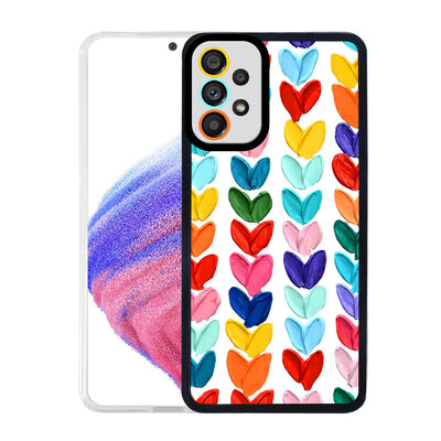 Galaxy A73 Case Zore M-Fit Patterned Cover - 8