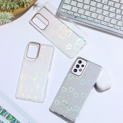 Galaxy A73 Case Zore Sidney Patterned Hard Cover - 2