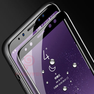 Galaxy A8 2018 Zore Kenarları Kırılmaya Dayanıklı Cam Ekran Koruyucu - 5