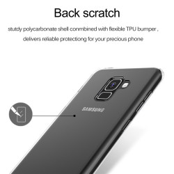 Galaxy A8 2018 Kılıf Zore Süper Silikon Kapak - 5