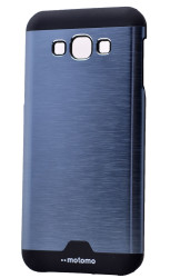Galaxy A8 Kılıf Zore Metal Motomo Kapak - 1