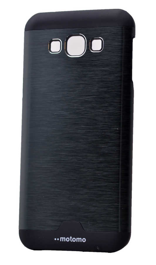 Galaxy A8 Kılıf Zore Metal Motomo Kapak - 4