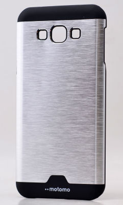 Galaxy A8 Kılıf Zore Metal Motomo Kapak - 7
