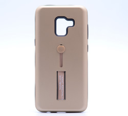 Galaxy A8 Plus 2018 Kılıf Zore Olive Standlı Kapak - 5