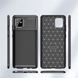 Galaxy A81 (Note 10 Lite) Case Zore Negro Silicon Cover - 3