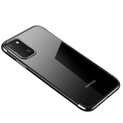 Galaxy A81 (Note 10 Lite) Case Zore Dört Köşeli Lazer Silicon Cover - 9