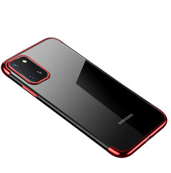 Galaxy A81 (Note 10 Lite) Case Zore Dört Köşeli Lazer Silicon Cover - 11