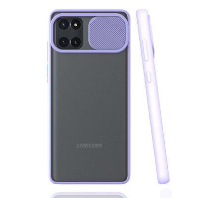 Galaxy A81 (Note 10 Lite) Kılıf Zore Lensi Kapak - 11