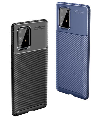 Galaxy A91 (S10 Lite) Case Zore Negro Silicon Cover - 2
