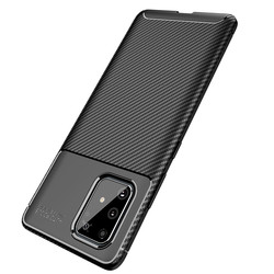 Galaxy A91 (S10 Lite) Case Zore Negro Silicon Cover - 6