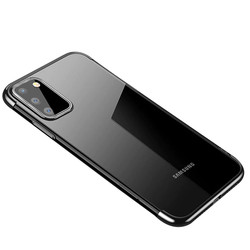 Galaxy A91 (S10 Lite) Case Zore Dört Köşeli Lazer Silicon Cover - 10