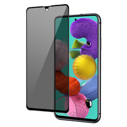 Galaxy A91 (S10 Lite) Zore New 5D Privacy Tempered Screen Protector - 2