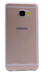 Galaxy C5 Kılıf Zore Ultra İnce Silikon Kapak 0.2 mm - 2