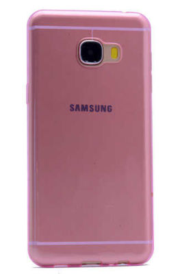 Galaxy C5 Kılıf Zore Ultra İnce Silikon Kapak 0.2 mm - 4