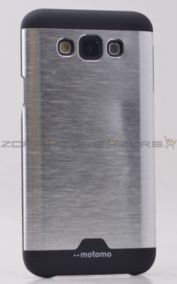 Galaxy E5 Kılıf Zore Metal Motomo Kapak - 8