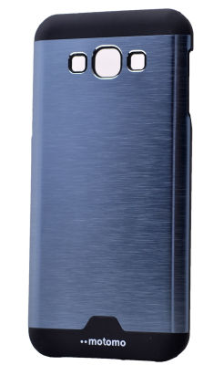 Galaxy E5 Kılıf Zore Metal Motomo Kapak - 9