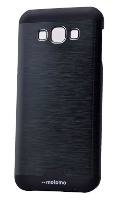 Galaxy E7 Kılıf Zore Metal Motomo Kapak - 2