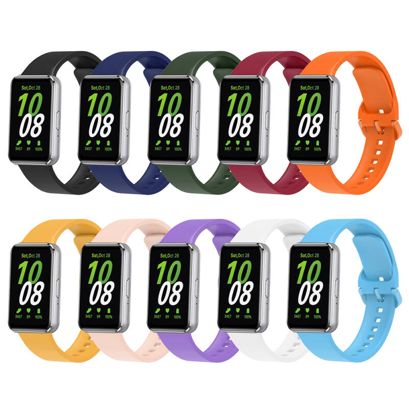 Galaxy Fit 3 Silicone Band Zore KRD-110 Strap - 39