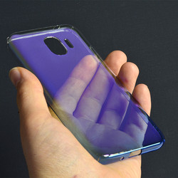 Galaxy J2 Pro 2018 Case Zore Renkli Transparan Cover - 2