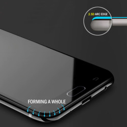 Galaxy J4 Plus Zore Kenarları Kırılmaya Dayanıklı Cam Ekran Koruyucu - 4