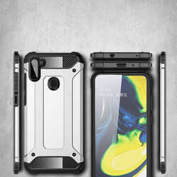 Galaxy M11 Case Zore Crash Silicon Cover - 3
