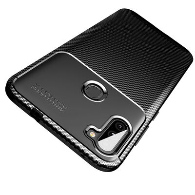 Galaxy M11 Case Zore Negro Silicon Cover - 3