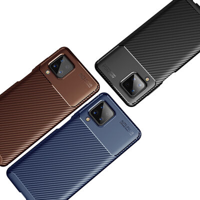 Galaxy M12 Case Zore Negro Silicon Cover - 9