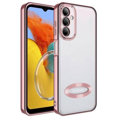 Galaxy M14 Case Camera Protected Zore Omega Cover Showing Logo - 5