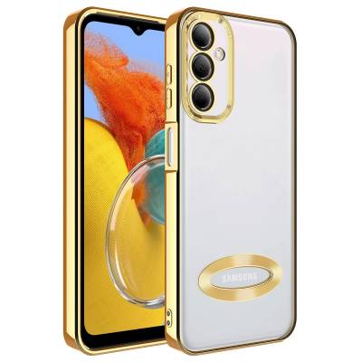 Galaxy M14 Case Camera Protected Zore Omega Cover Showing Logo - 7
